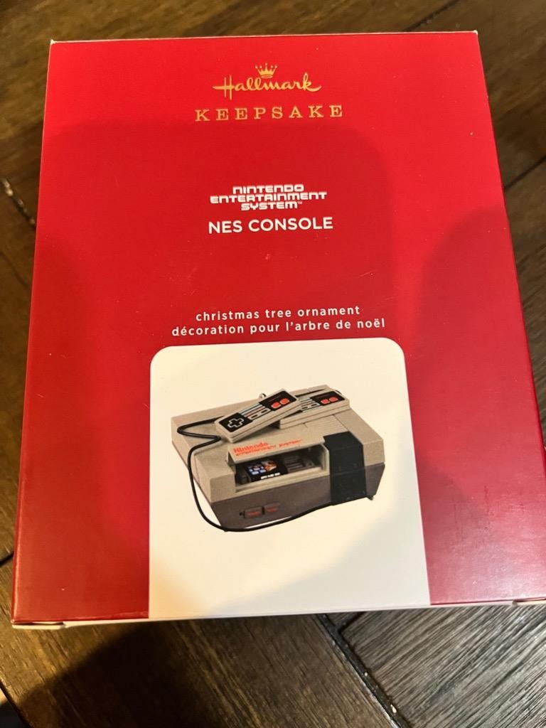 Hallmark Keepsake Ornament 2020 NES Console  Nintendo Entertainment System Game
