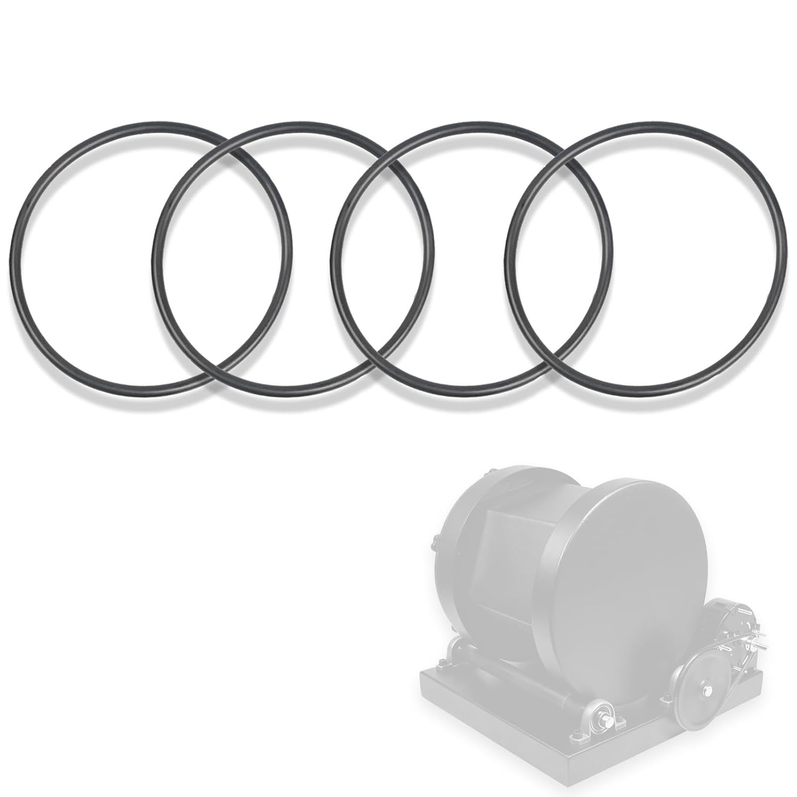 Drive Belts for the Rebel 17 Rotary Tumbler, 4-Pack Drive Belts for the Rebel 17 Rotary Tumbler, 4-Pack