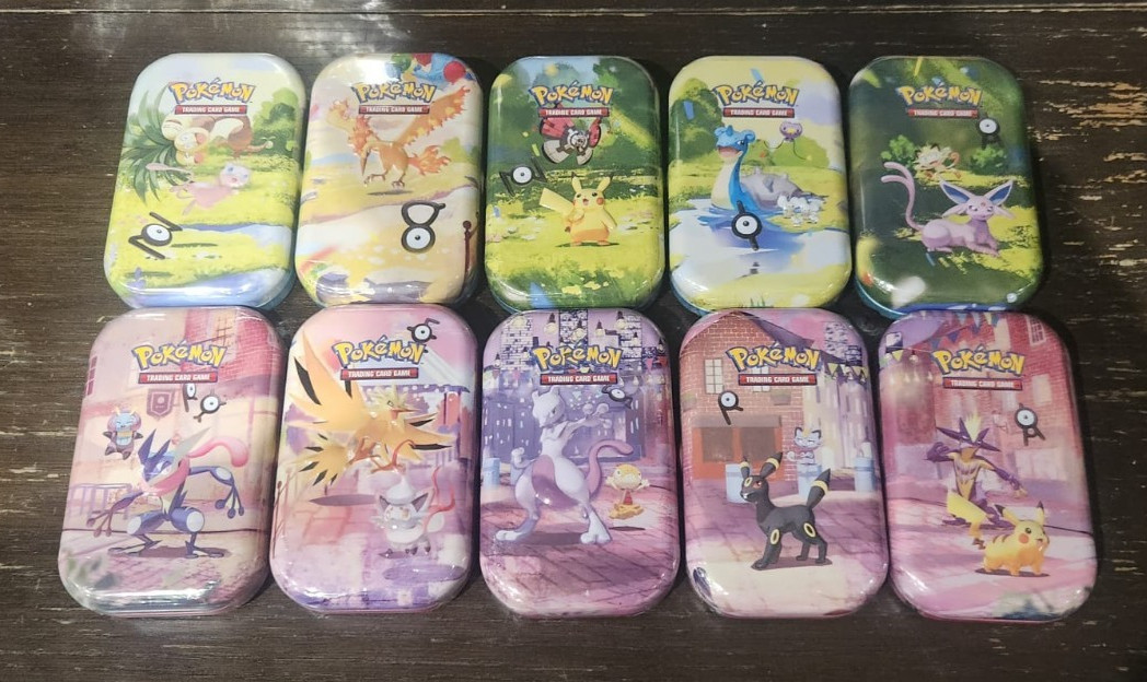 Pokemon TCG: 30th Celebrations Mini Tin x 10 - BRAND NEW and SEALED ✅