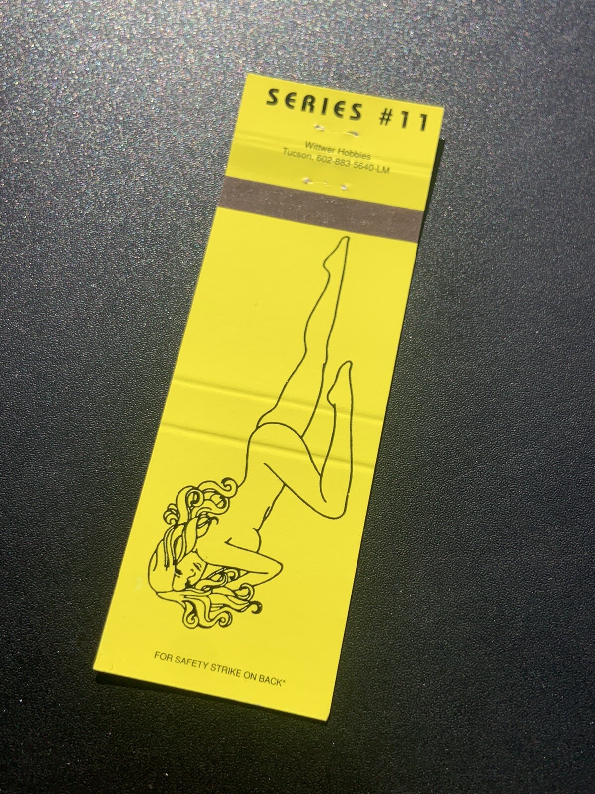 Matchbook Cover - Full Length Girlie