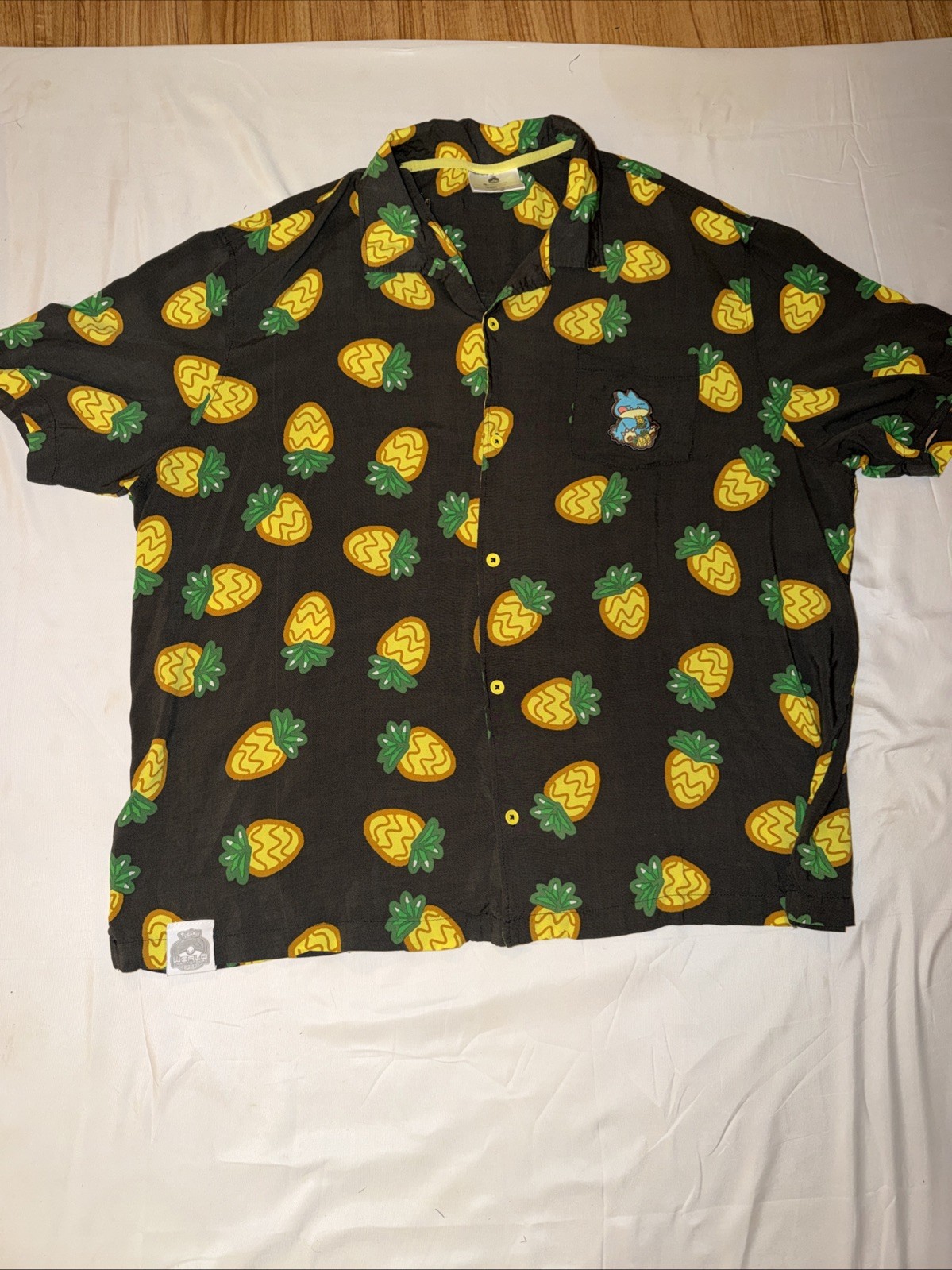Pokemon 2024 World Championships Tropical Shirt XL Honolulu Hawaii Munchlax Pokemon 2024 World Championships Tropical Shirt XL Honolulu Hawaii Munchlax