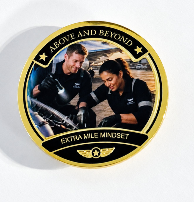 Premium & Heart-Warming Employee Recognition Photodome Pin 2.25 Premium & Heart-Warming Employee Recognition Photodome Pin 2.25