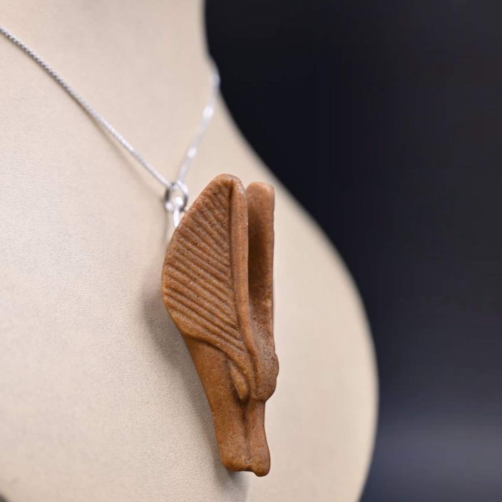 Ancient Egypt Unique Amulet Anubis God Rare Pharaonic Antiquities Egyptian BC