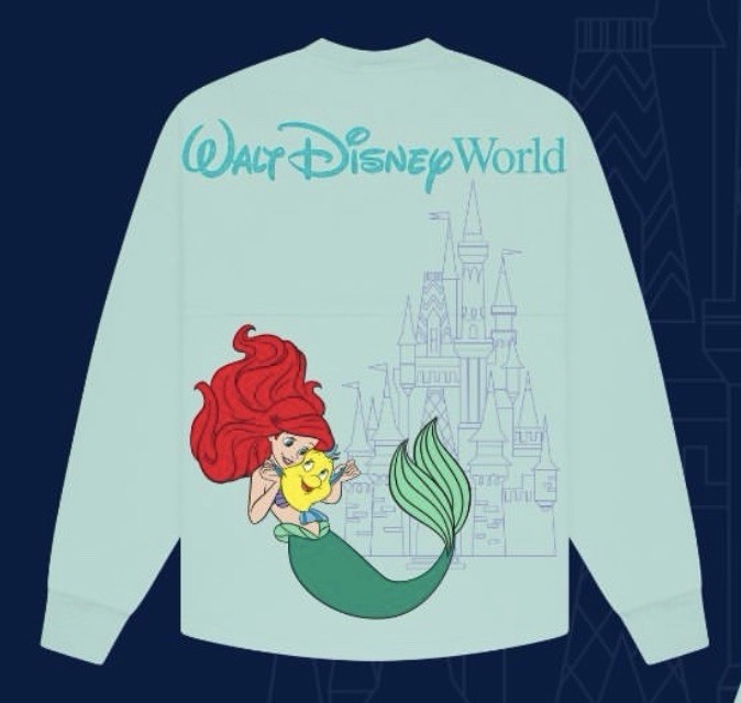 Disney Parks 2026 WDW World Princess Week Ariel Spirit Jersey Extra-Large XL