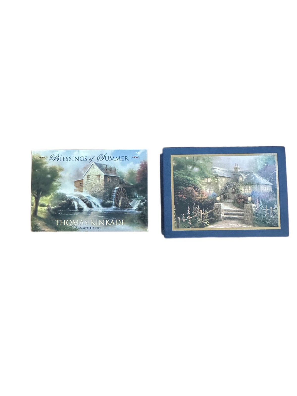 Two Boxes of Thomas Kincade Note Cards