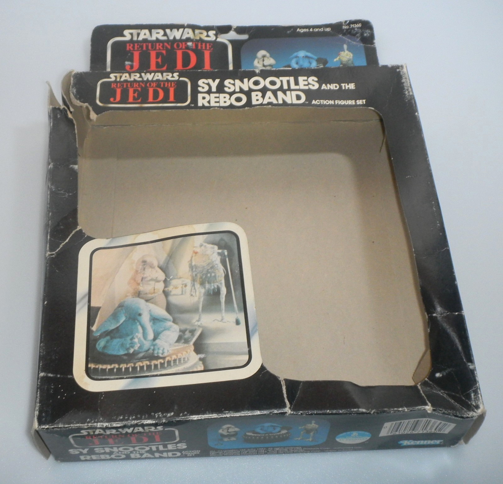 Vintage Lot 1983 Sy Snootles & the Rebo Band Star Wars ROTJ Figure Set Box Only
