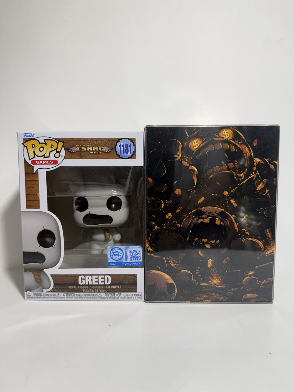 Funko Pop The Binding of Isaac - Greed with Noose #1181 + Insert