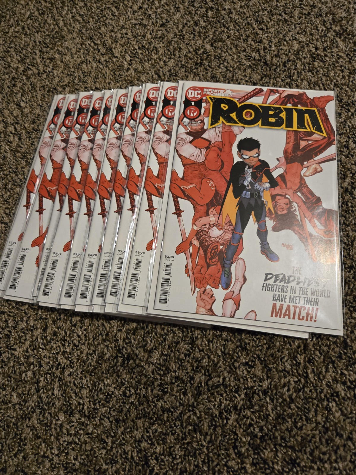 Robin #1 (X10) Gleb Melnikov Cover (DC Comics June 2021) Robin #1 (X10) Gleb Melnikov Cover (DC Comics June 2021)