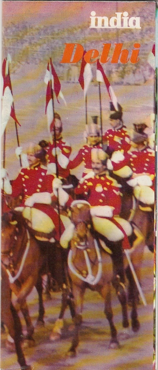 Delhi India Vintage Brochure 1973 1970s
