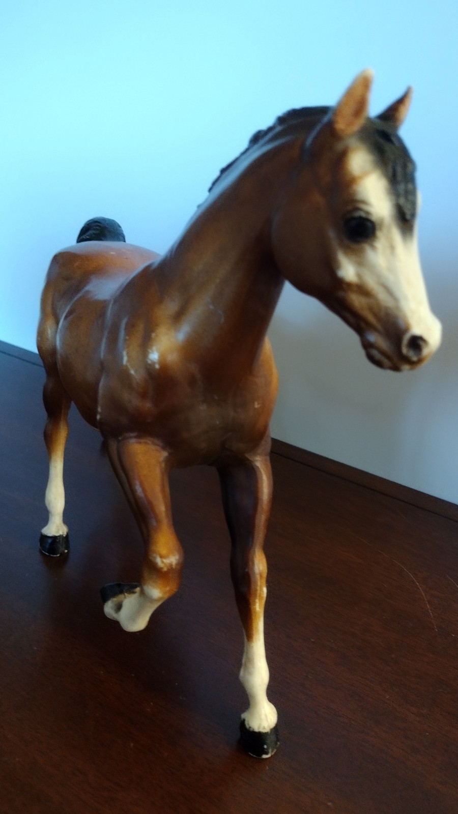 Vintage 70s Traditional Breyer Running Mare Model #124