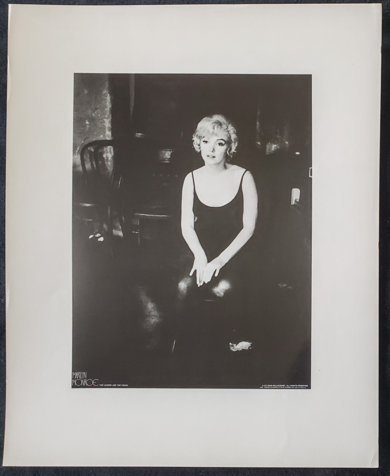 1961 Marilyn Monroe The Misfits Eve Arnold UA 8x10 Portrait Press Photograph