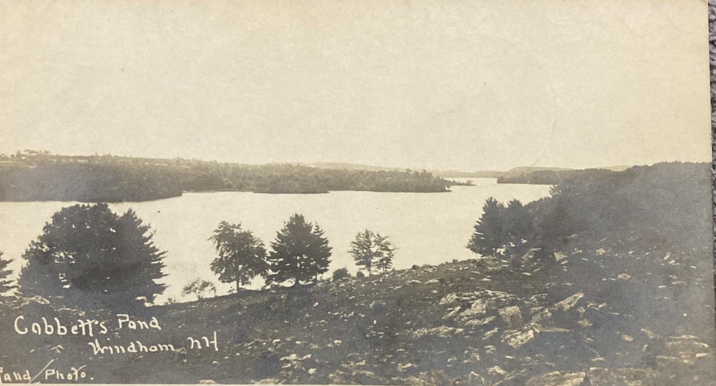 1906 Windham NH Cobbetts Pond North End Postcard