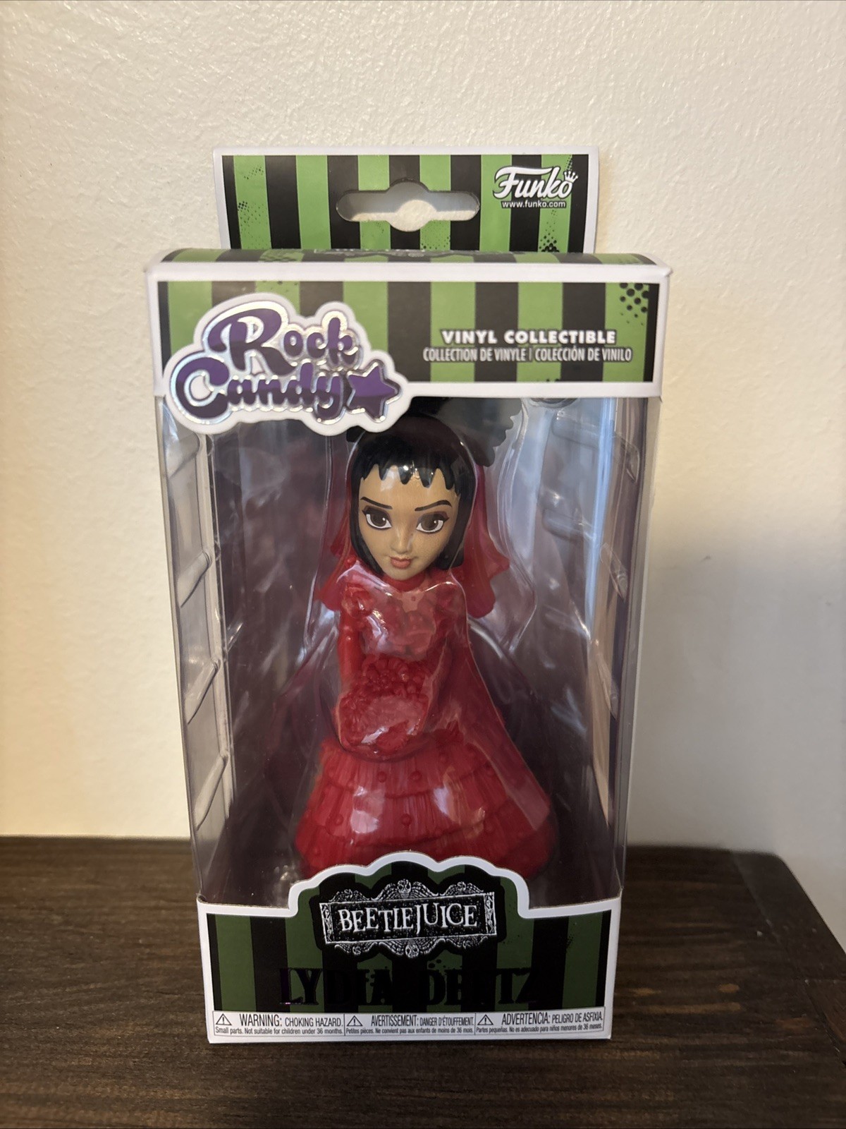 Funko Rock Candy: Beetlejuice - Lydia Deetz (Wedding Outfit)