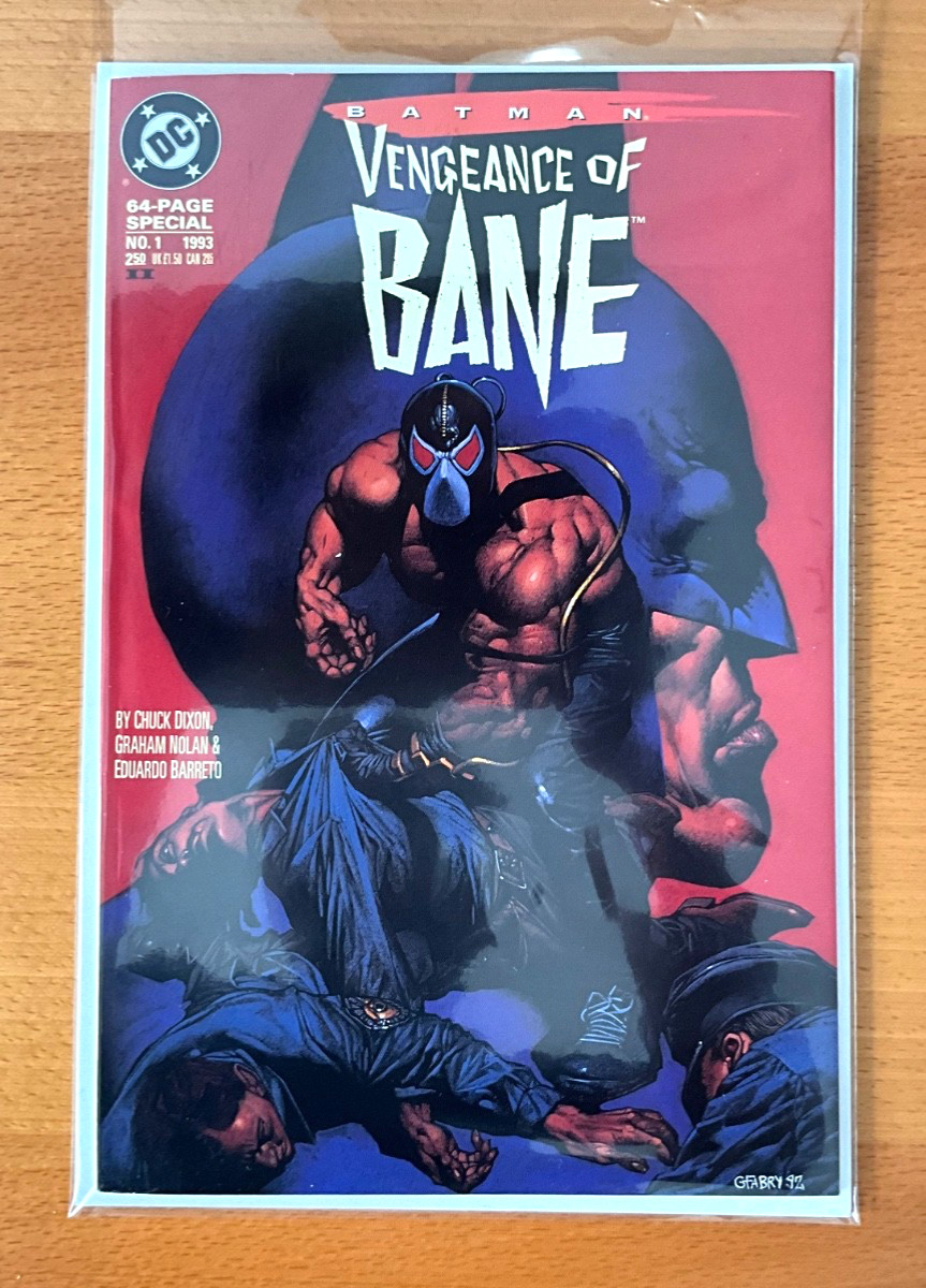 BATMAN VENGEANCE OF BANE #1/DC COMICS 1993 2ND PRINT/VF/NM BATMAN VENGEANCE OF BANE #1/DC COMICS 1993 2ND PRINT/VF/NM