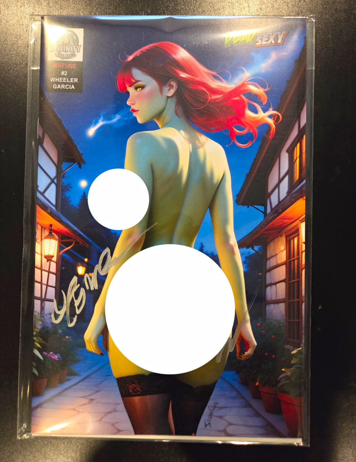 Dead Sexy Mature #2 Signed Single Issue Wheeler & Garcia Naughty Variant