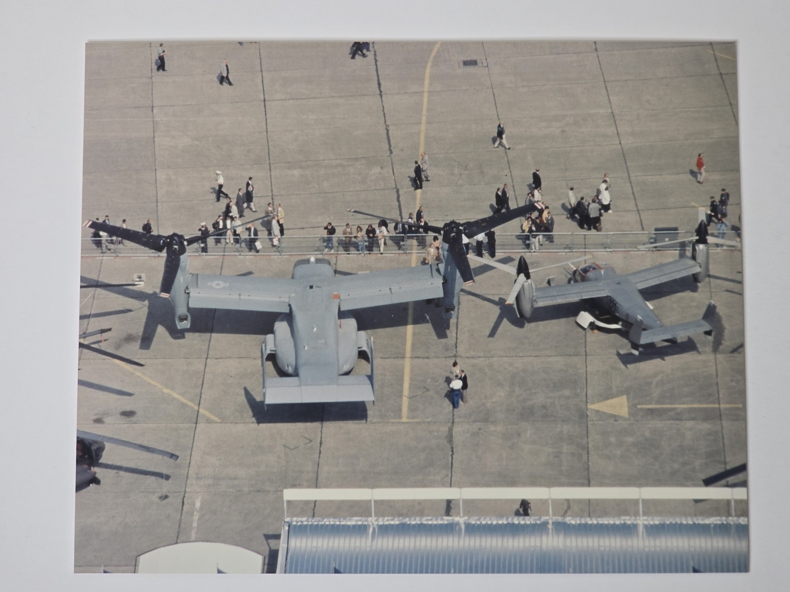 Bell Boeing V-22 Osprey XV-15 Paris Air Show 1995 8x10 Evans Archive Photo