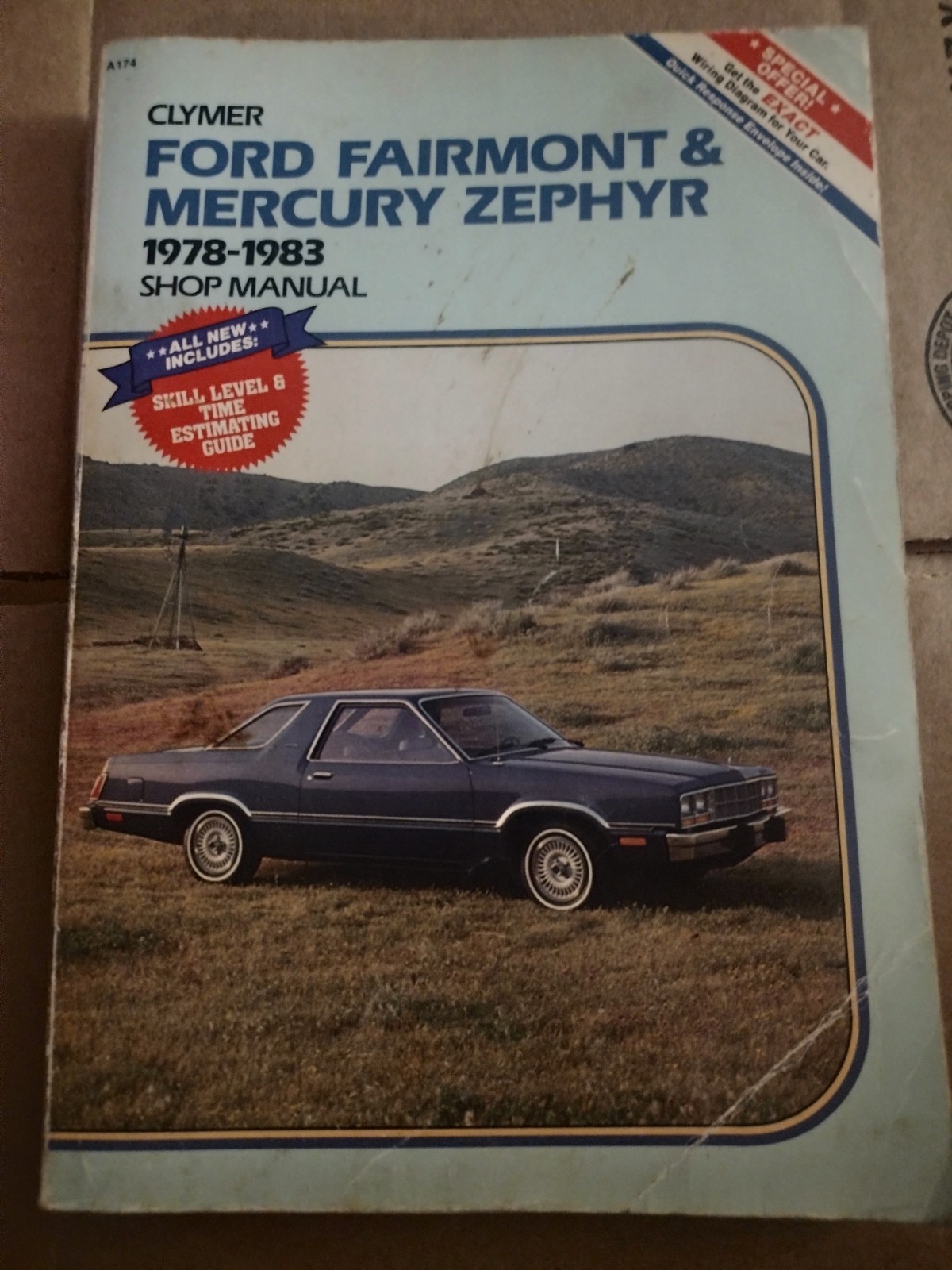 Vtg 1978-1983 Ford Fairmont & Mercury Zephyr repair Shop manual Haynes Cars Vtg 1978-1983 Ford Fairmont & Mercury Zephyr repair Shop manual Haynes Cars
