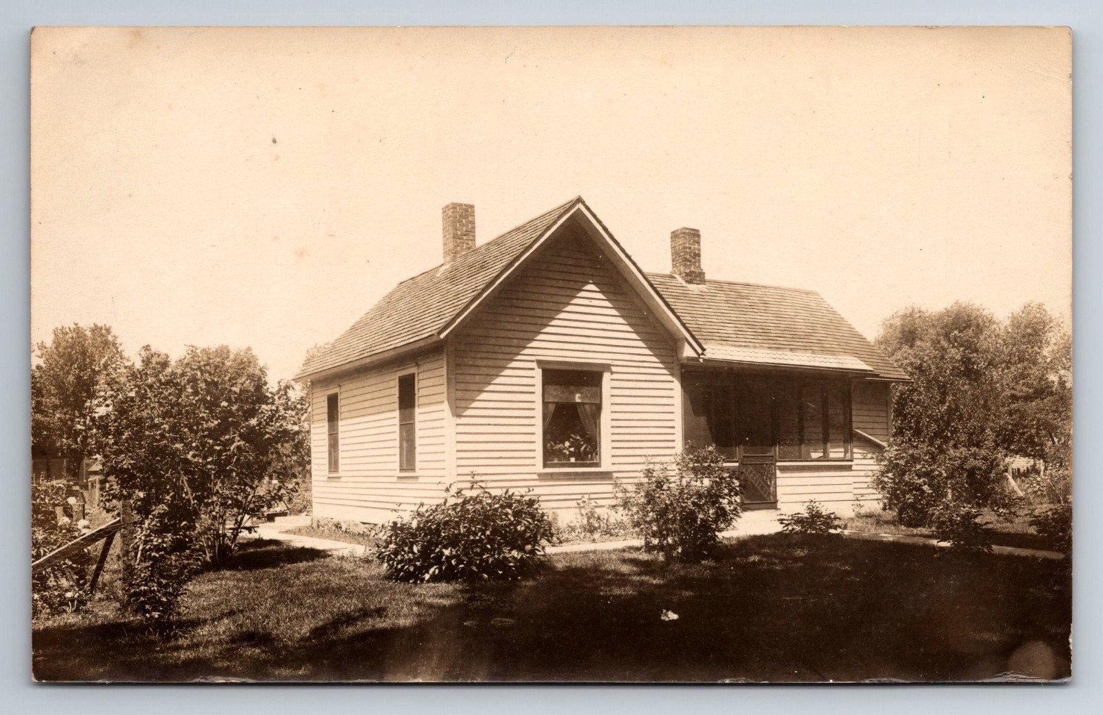 Country House, c1914, Real Photo, RPPC, Vintage Postcard Country House, c1914, Real Photo, RPPC, Vintage Postcard