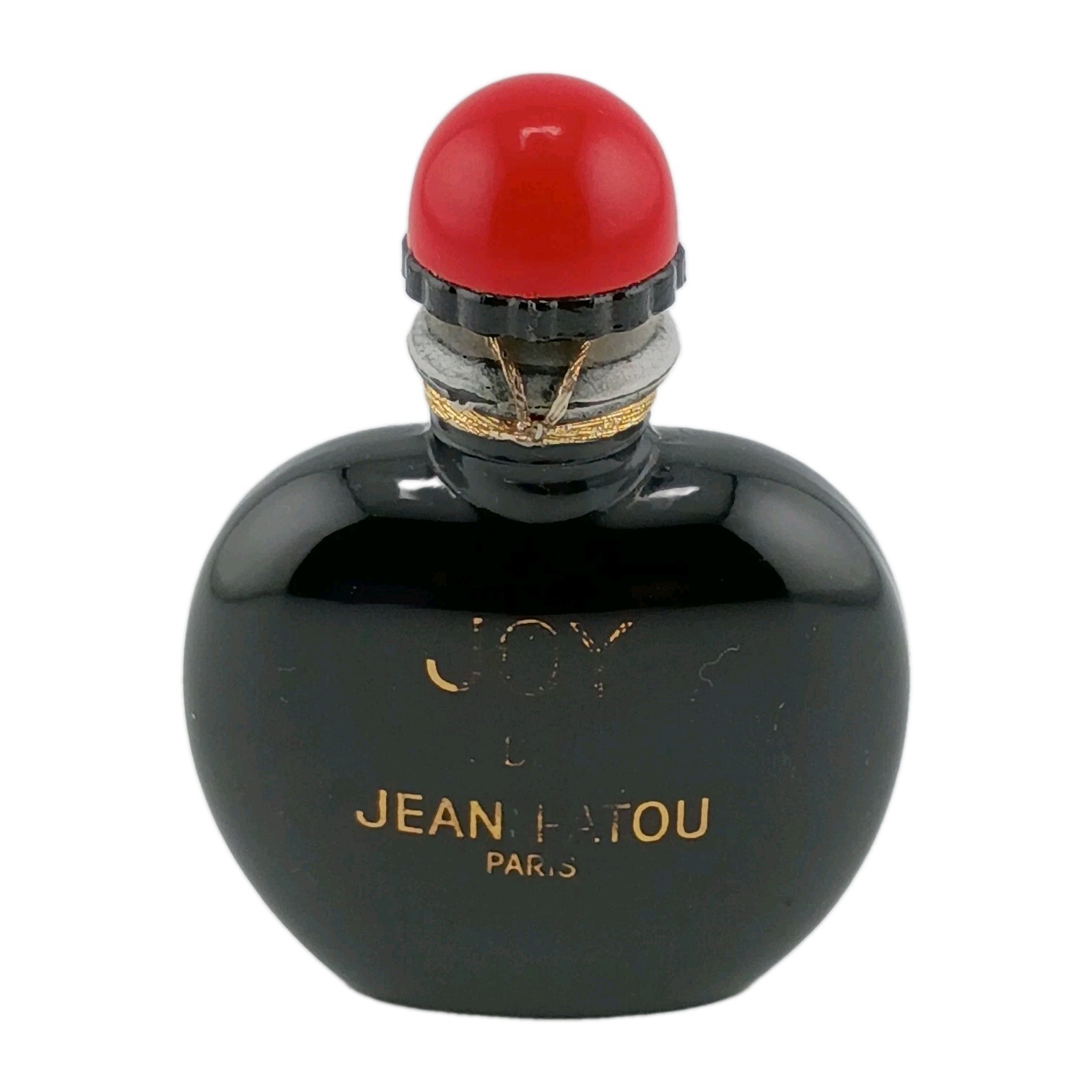 VINTAGE 1970's Black Bottle Original JOY DE JEAN PATOU PARIS Unopened Disco VINTAGE 1970's Black Bottle Original JOY DE JEAN PATOU PARIS Unopened Disco