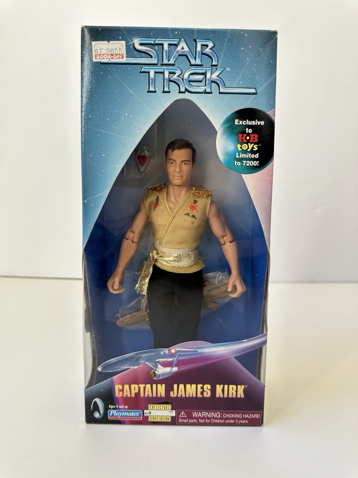 VERY RARE SAMPLE Star Trek KB Exclusive Captain James Kirk