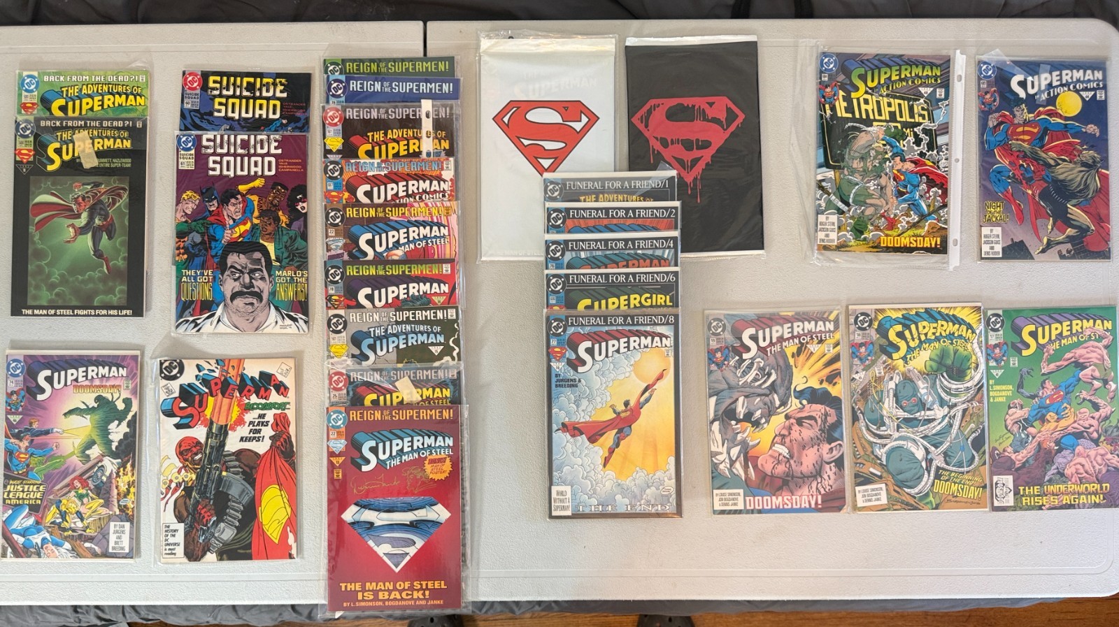 lot of superman comics