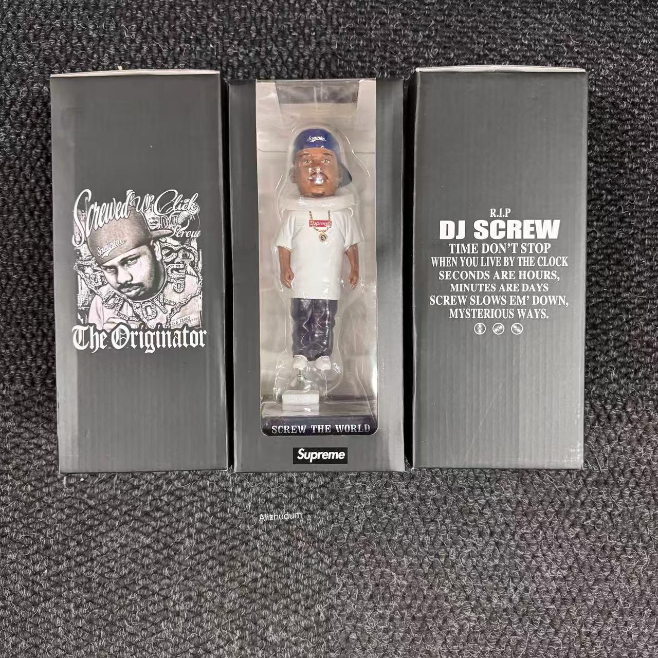 SUPREME SS26 DJ SCREW FOCO BOBBLEHEAD TOY 8.27