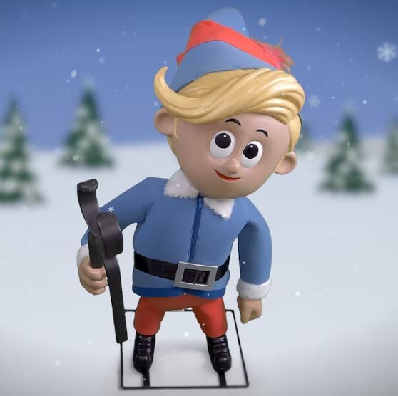 3 FT ANIMATED HERMEY THE DENTIST ELF FROM RUDOLPH OUTDOOR YARD DECOR 3 FT ANIMATED HERMEY THE DENTIST ELF FROM RUDOLPH OUTDOOR YARD DECOR
