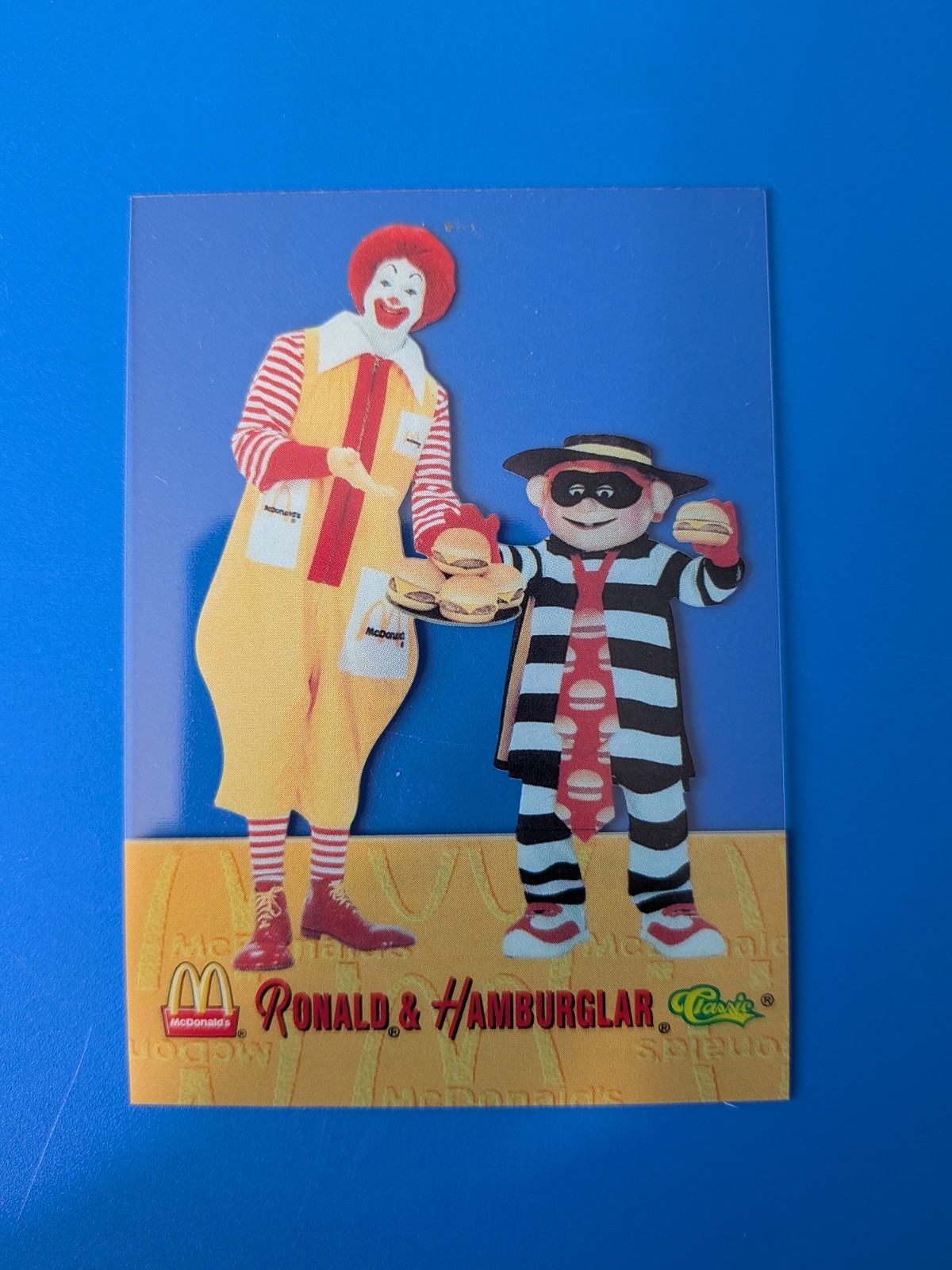 1996 Classic Unique Ronald Mcdonalds Trading Character Cards Fast Shipping