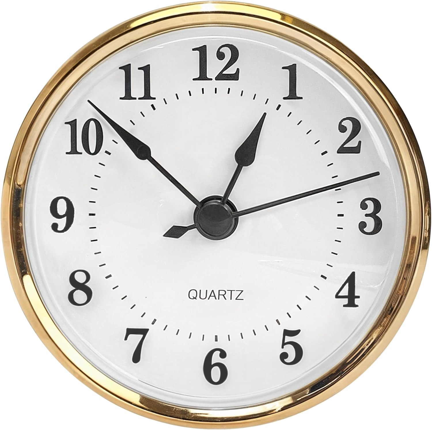 3-1/8 Inch (80 Mm) Clock Inserts, Fit 3 Inch (76Mm) Hole Diameter, Quartz Clock 3-1/8 Inch (80 Mm) Clock Inserts, Fit 3 Inch (76Mm) Hole Diameter, Quartz Clock
