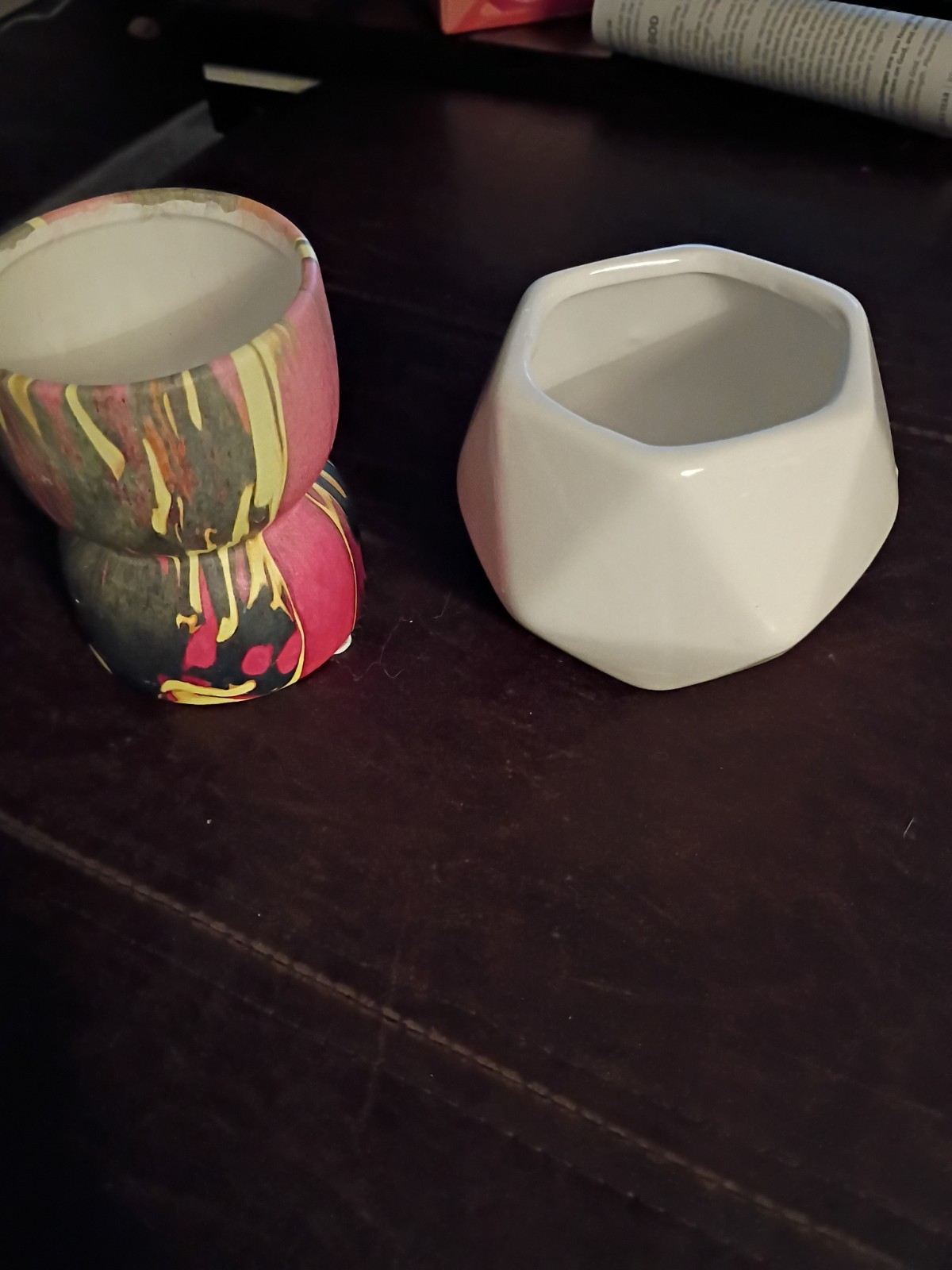 Two Miscellaneous Small Planters Two Miscellaneous Small Planters