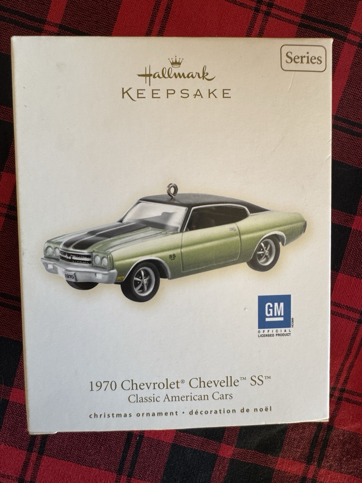 HALLMARK 2008 CLASSIC AMERICAN CARS 1970 CHEVROLET CHEVELLE SS ORNAMENT HALLMARK 2008 CLASSIC AMERICAN CARS 1970 CHEVROLET CHEVELLE SS ORNAMENT