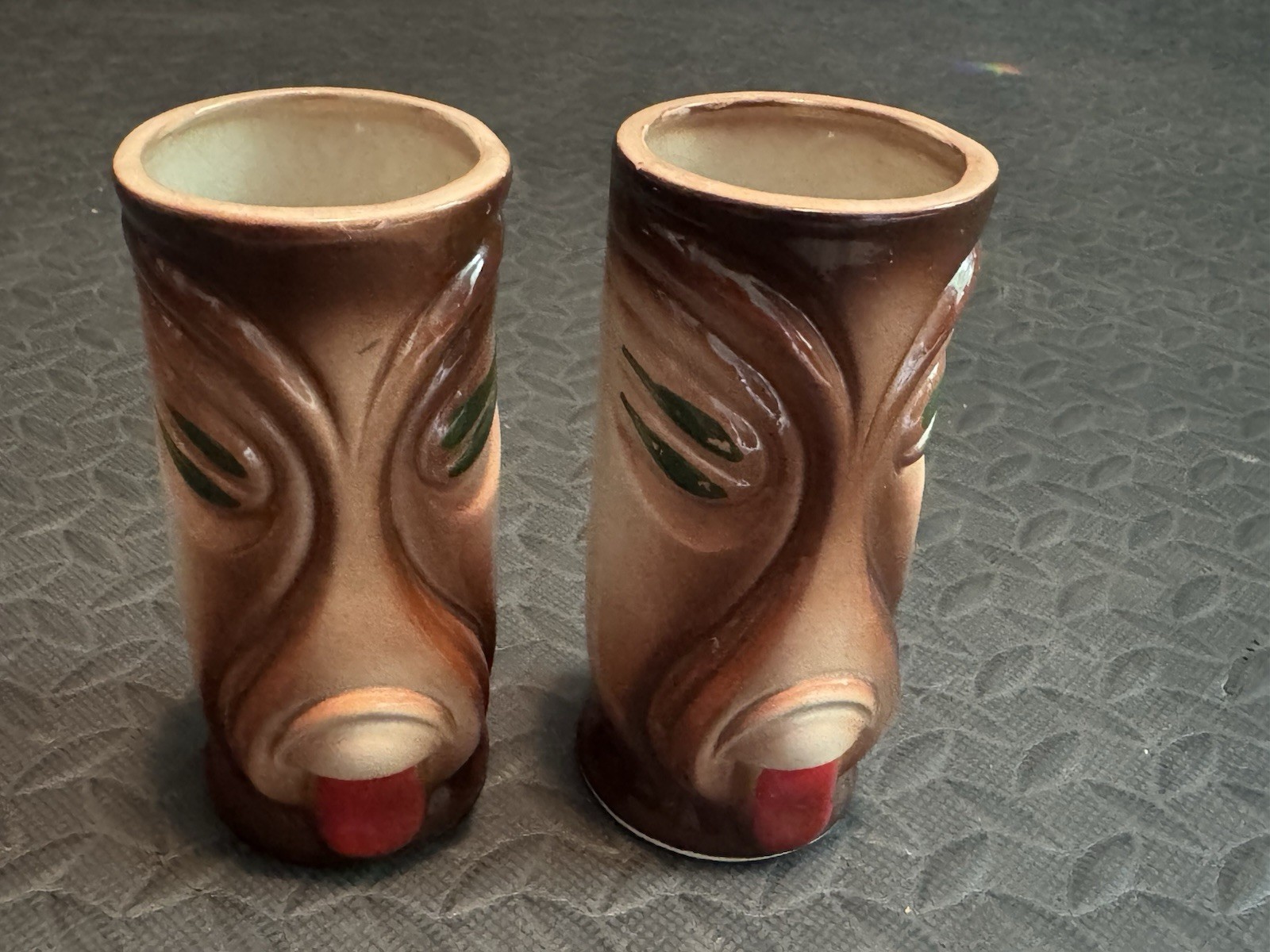 Vintage Set Of 2,The Mainlander St Louis, Barware Tiki Glasses, Great Shape Vintage Set Of 2,The Mainlander St Louis, Barware Tiki Glasses, Great Shape