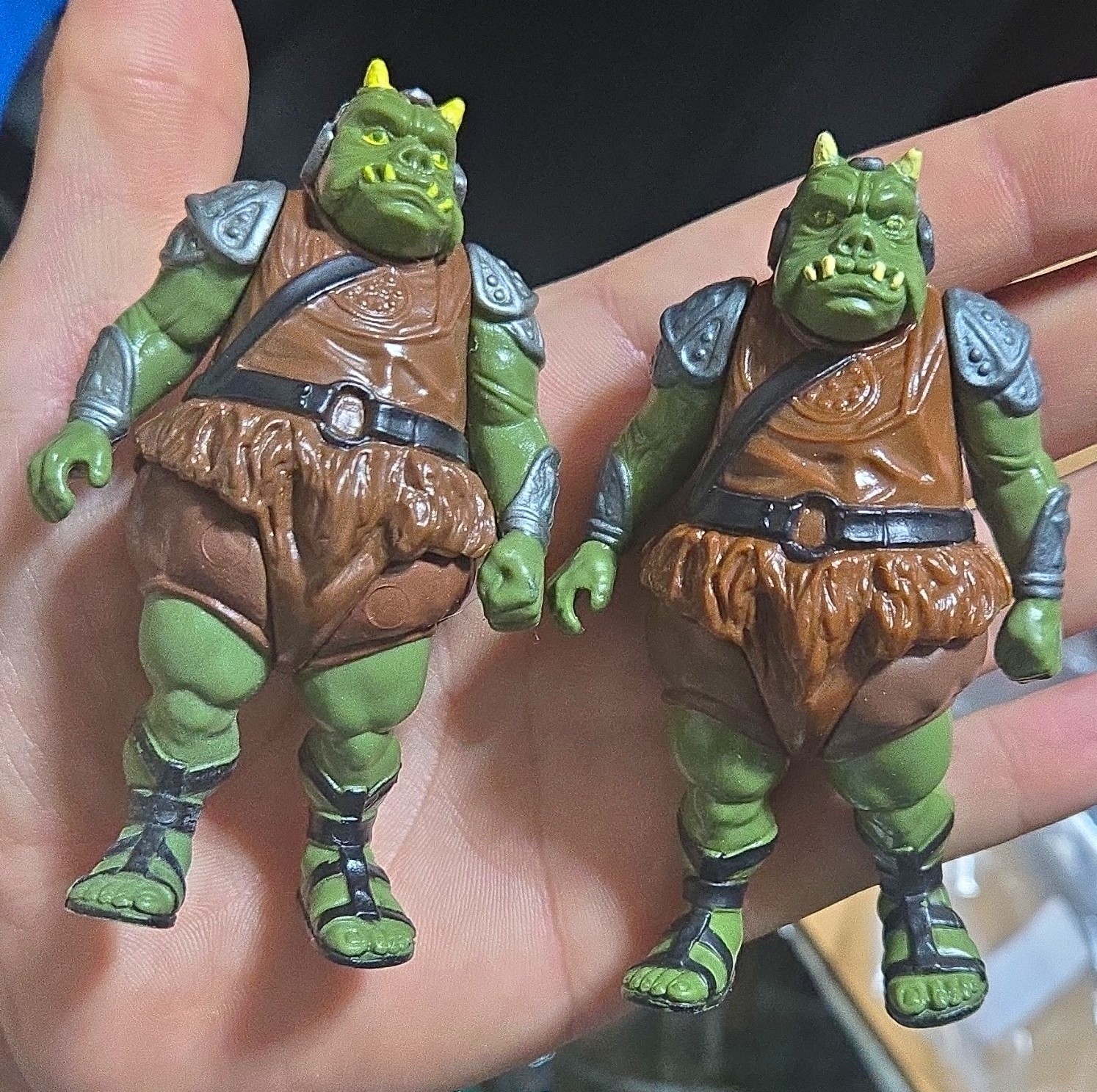 Star Wars 2 Gamorrean Guards Action Figures Lot of 2 1983 Sci-Fi Horror Star Wars 2 Gamorrean Guards Action Figures Lot of 2 1983 Sci-Fi Horror