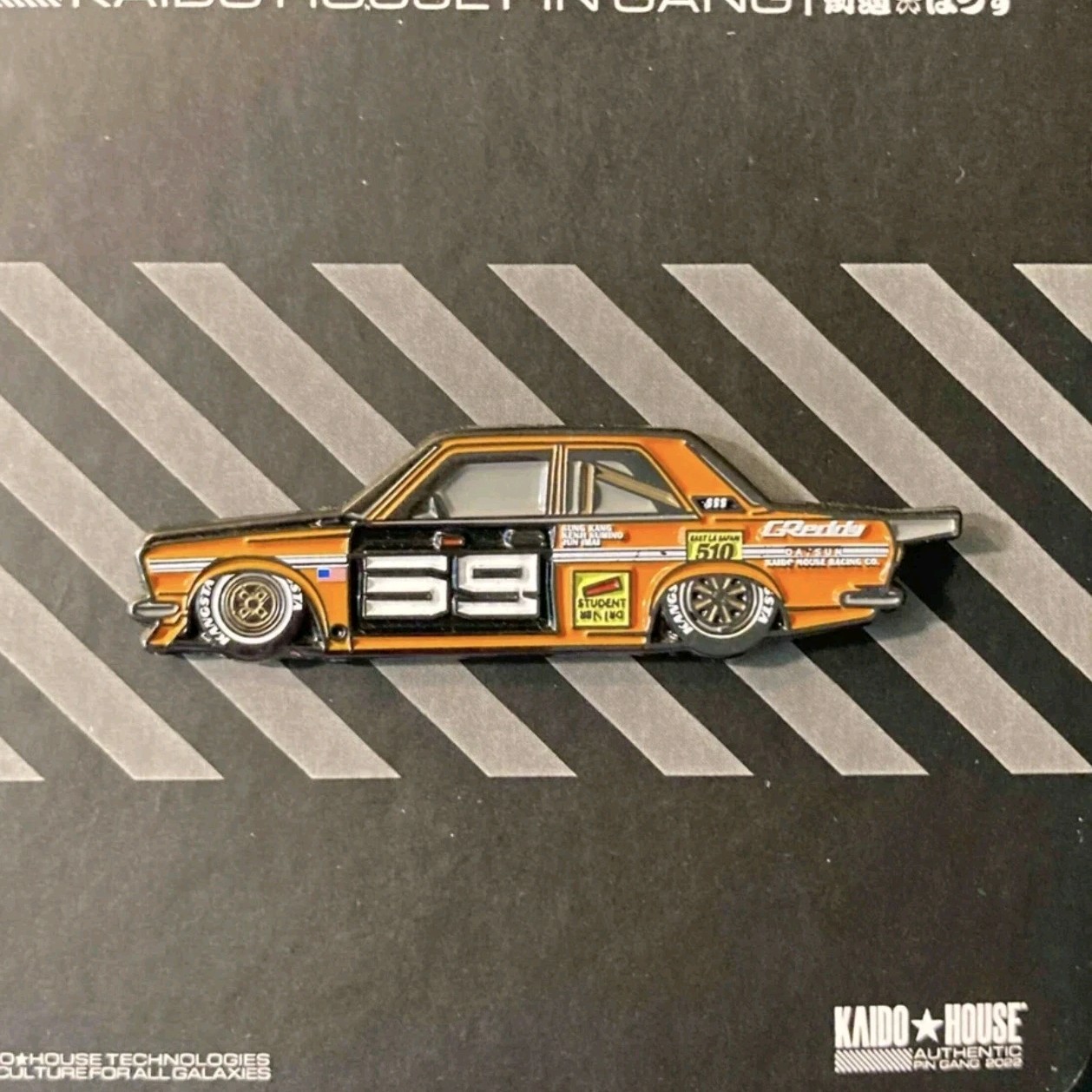 Datsun 510 Pro Street - Sung Kang Collab - Limited To 150 - Kaido House Pin Datsun 510 Pro Street - Sung Kang Collab - Limited To 150 - Kaido House Pin