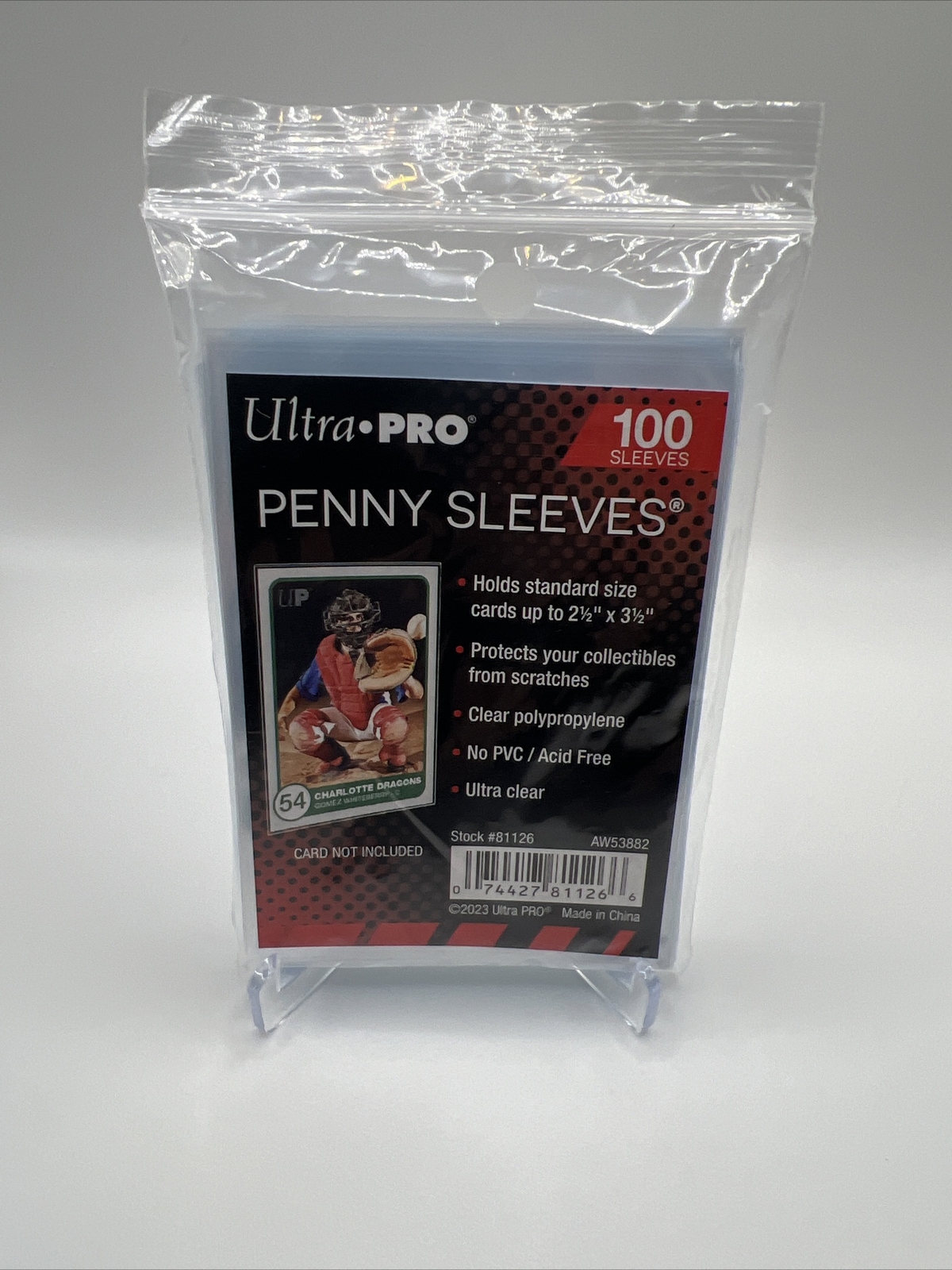 Ultra Pro Penny Card Soft Sleeves 1 Pack of 100 for Standard Sized Cards Ultra Pro Penny Card Soft Sleeves 1 Pack of 100 for Standard Sized Cards