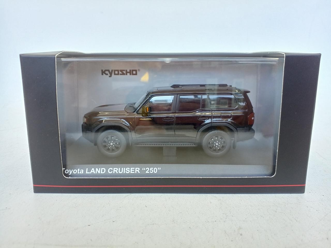 Kyosho Black Toyota Land Cruiser 250 RC Car Model Vehicle Kyosho Black Toyota Land Cruiser 250 RC Car Model Vehicle