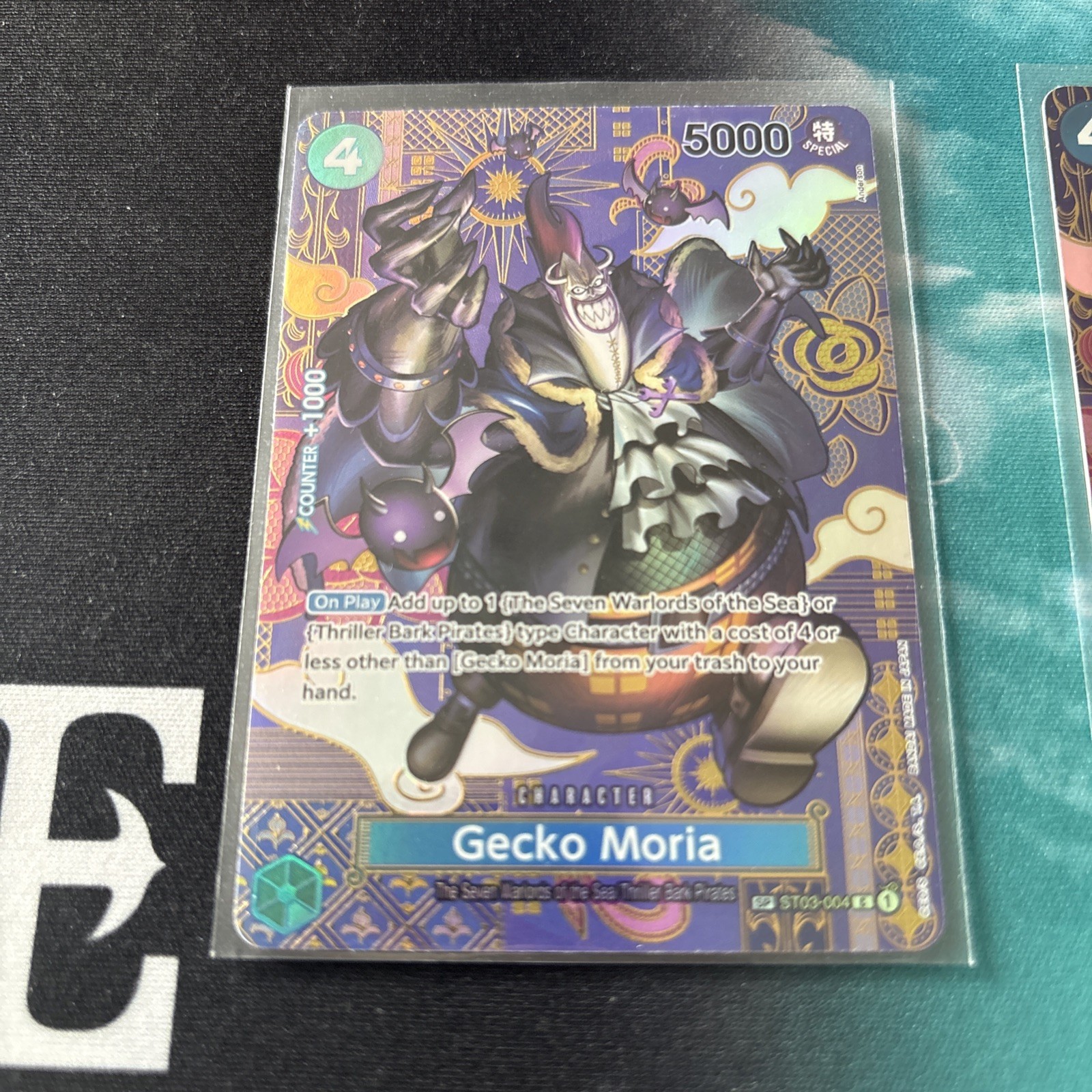 One Piece OP-08 Two Legends - Gecko Moria ST03-004 - SP Alt Art