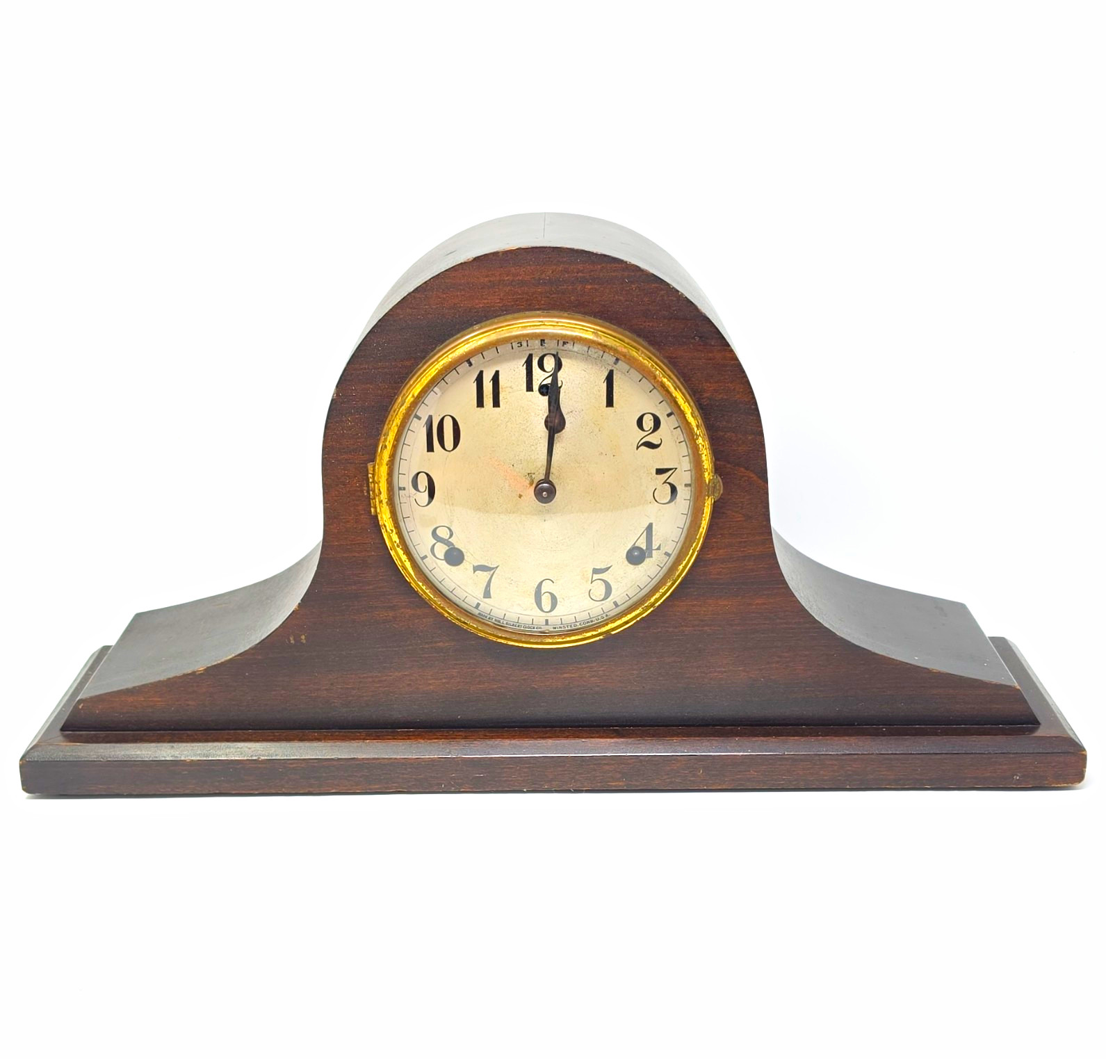 Antique Wm. L. Gilbert Clock Co. Mechanical Chiming Mantel Clock