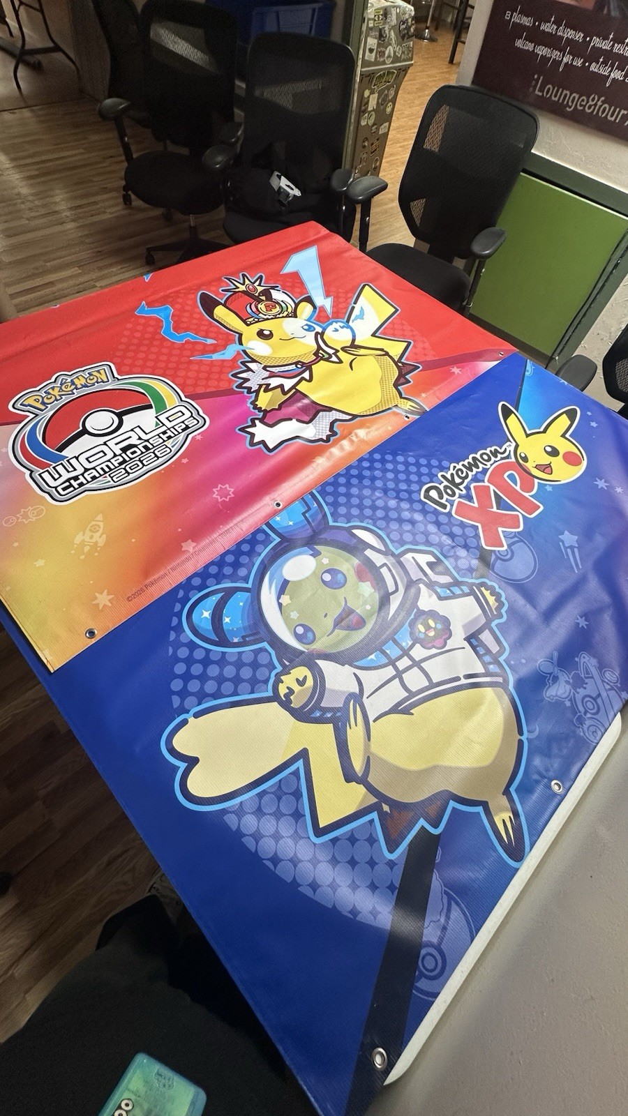 Pokémon world Championship 2026 San Francisco Double Sided Banner 2 Banners