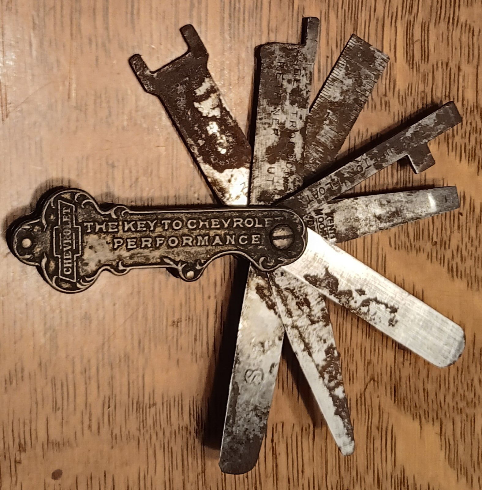 Rare Vintage 1930's Chevrolet Kent Moore The Key to Chevrolet Performance Tool