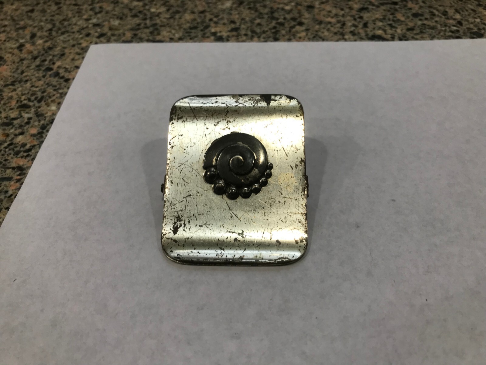 vintage napier art deco silverplate