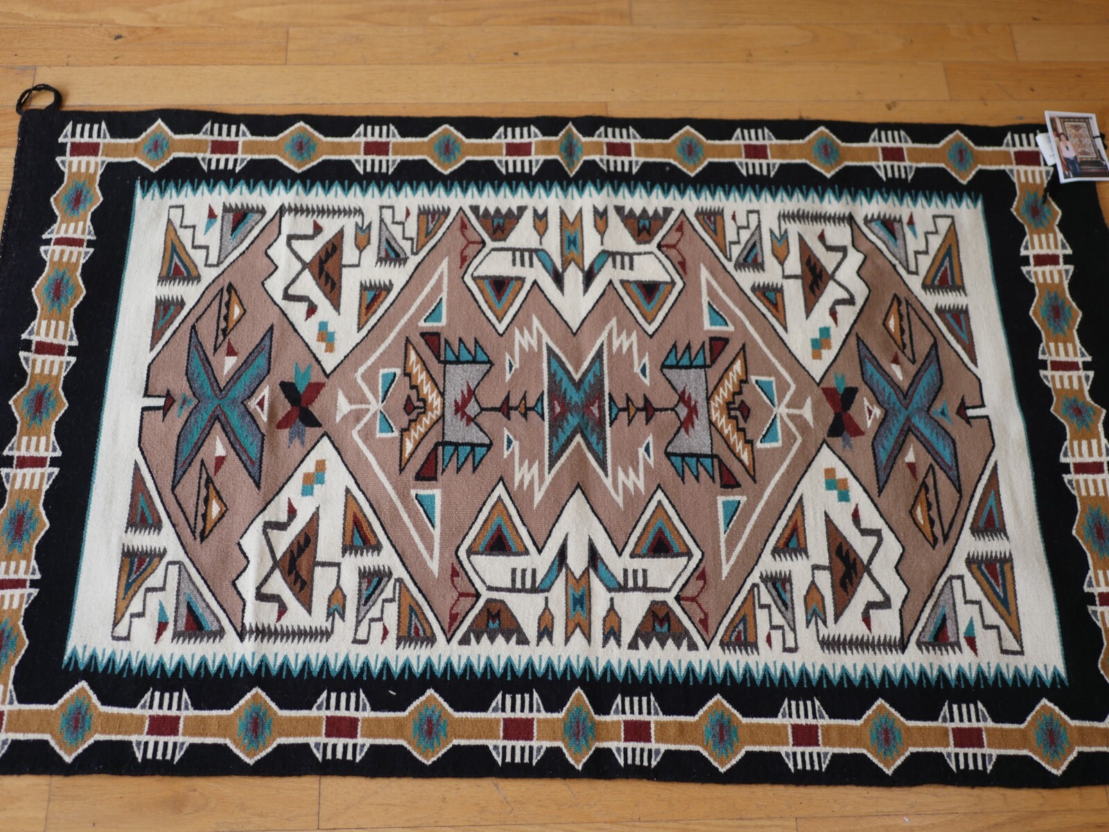 Authentic Elsie Begay, Teec Nos Pos, Navajo Handwoven, 65