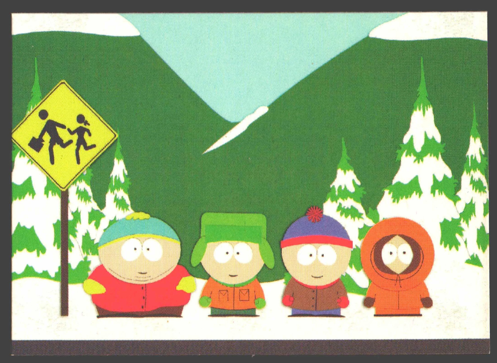 1998 Comic Images South Park Promo Card 1 of 2 1998 Comic Images South Park Promo Card 1 of 2