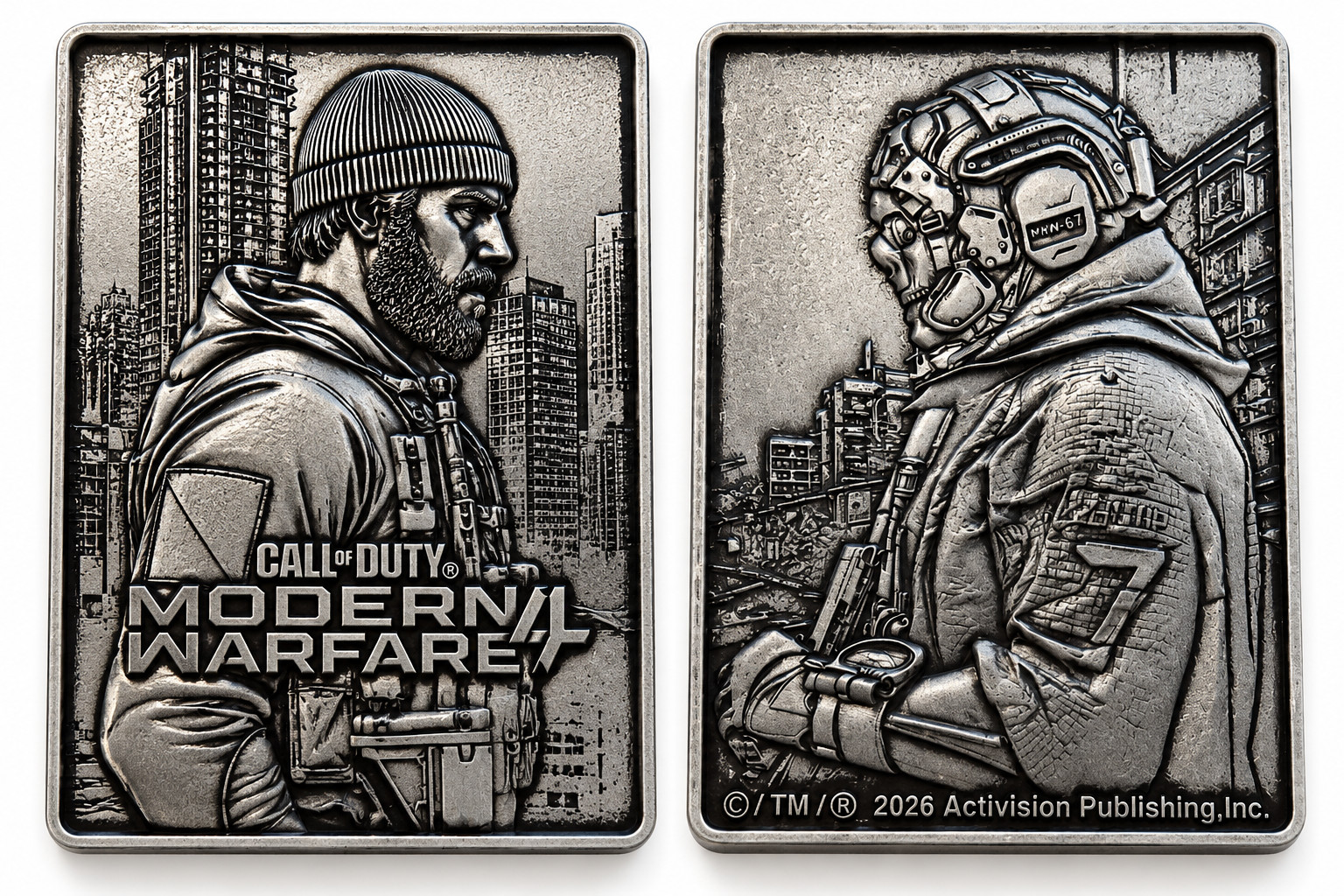 Call of Duty Modern Warfare 4 GameStop Preorder Metal Collectible Card 2026
