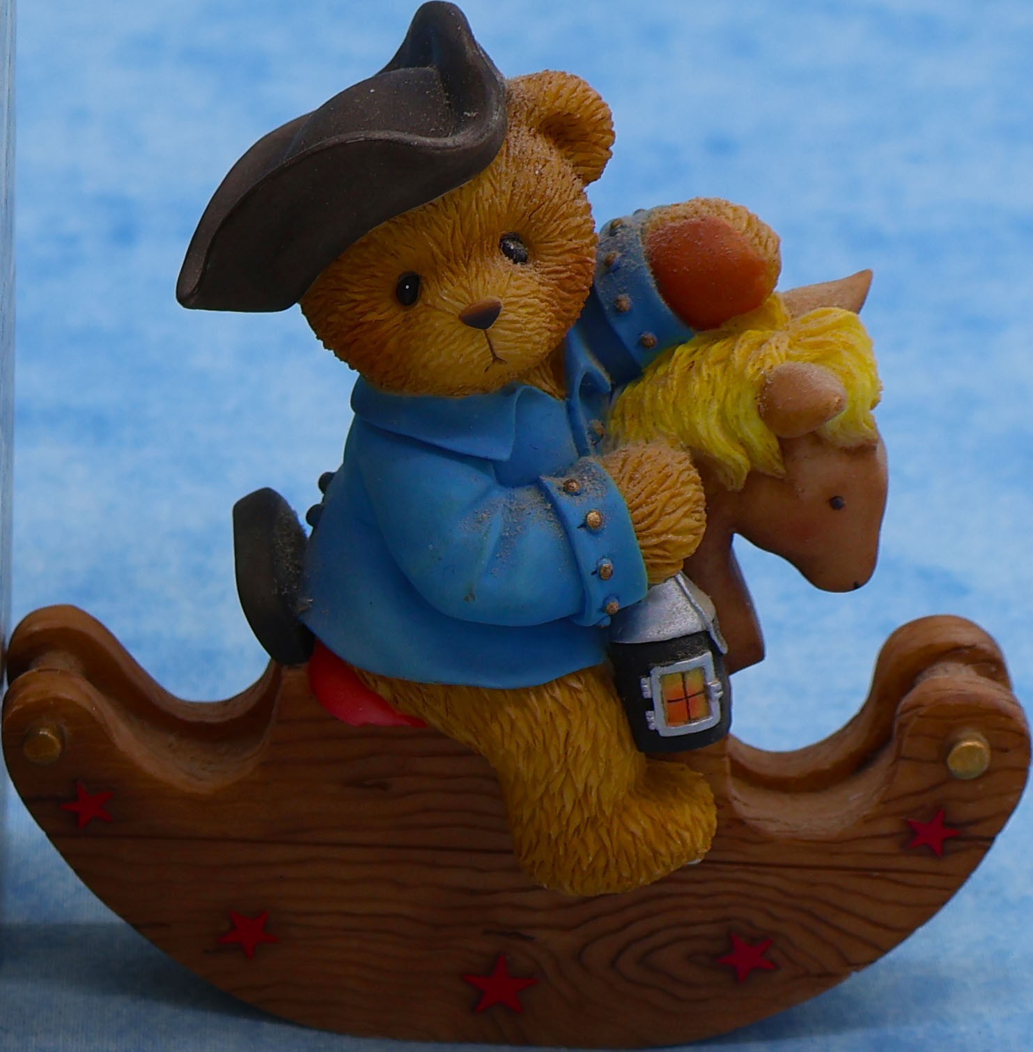 Cherished Teddies PAUL Rocking Horse Figurine © 2000 Priscilla Hillman Cherished Teddies PAUL Rocking Horse Figurine © 2000 Priscilla Hillman