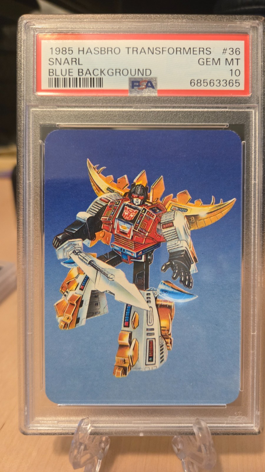 1985 Hasbro Transformers #36 Snarl PSA 10 - 🦕🦕🦕 Dinobots 🦕🦕🦕 1985 Hasbro Transformers #36 Snarl PSA 10 - 🦕🦕🦕 Dinobots 🦕🦕🦕