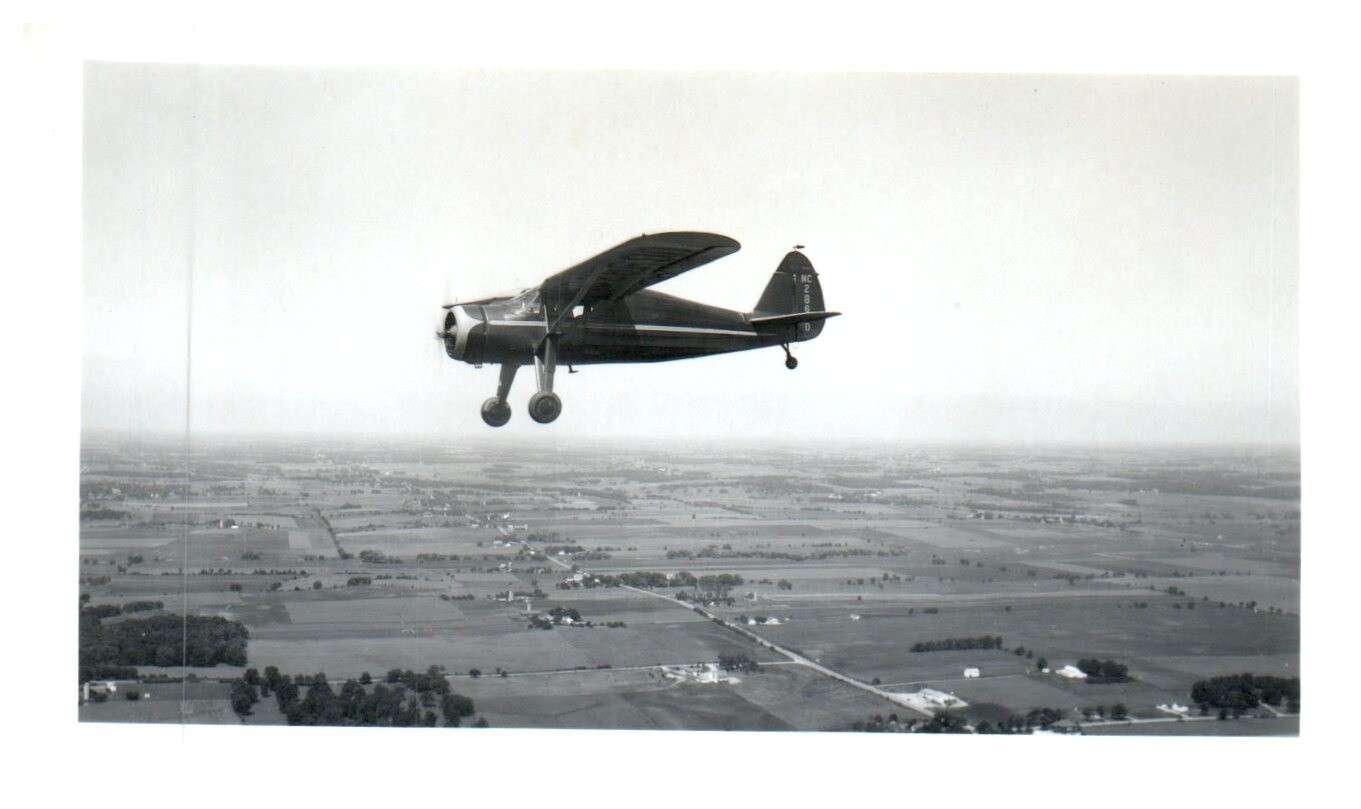 Fairchild 24 Warner Airplane Miles Blaine Photograph 5x3.5\
