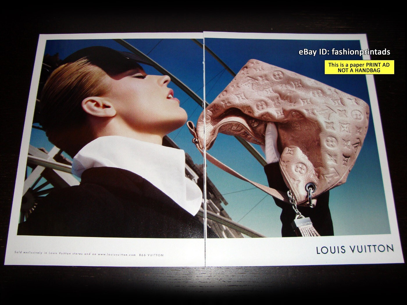 LOUIS VUITTON 4-Page PRINT AD Fall 2008 EVA HERZIGOVA Mert Alas & Marcus Piggott