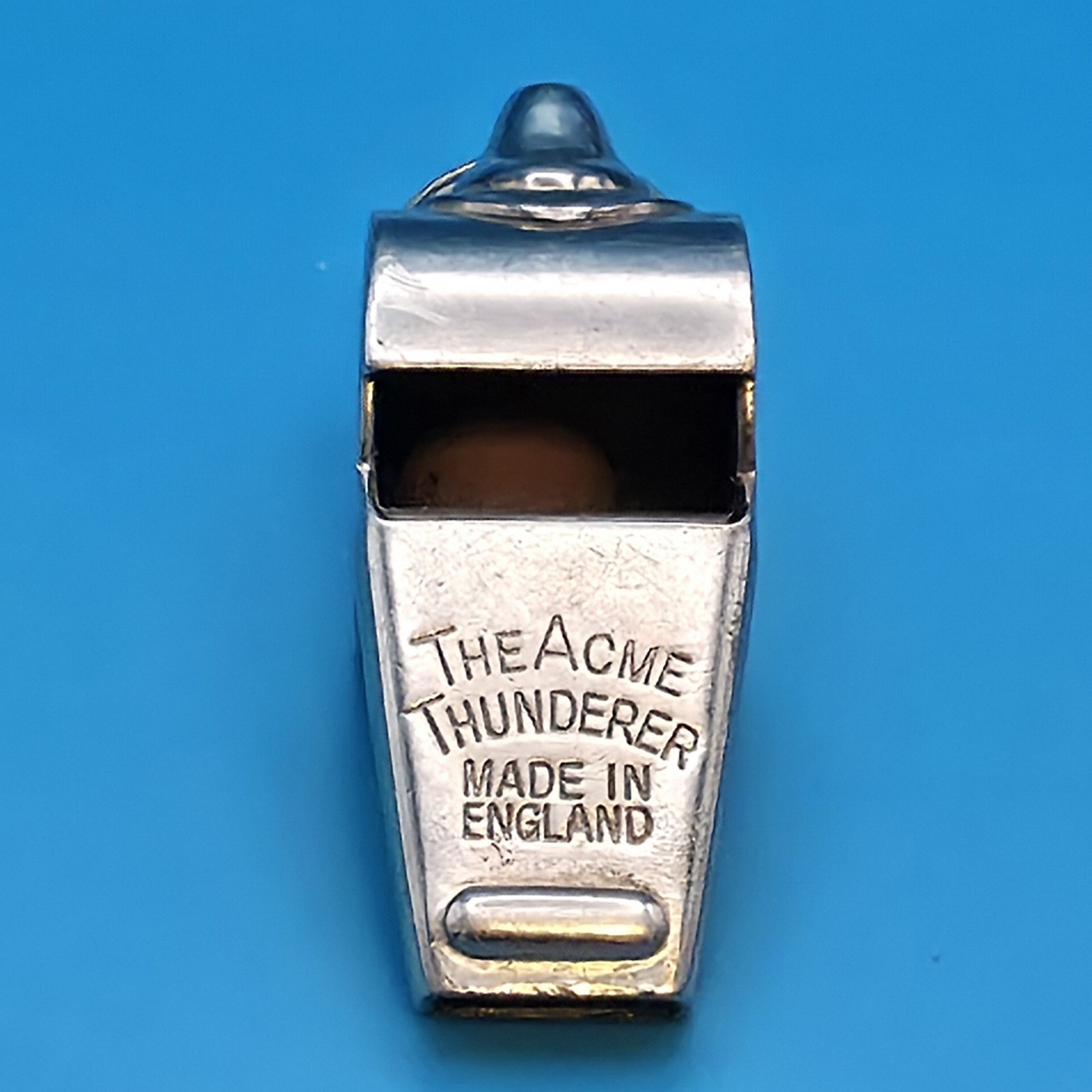 Vintage Acme Thunderer Whistle Rawlings Advertising Made in England
