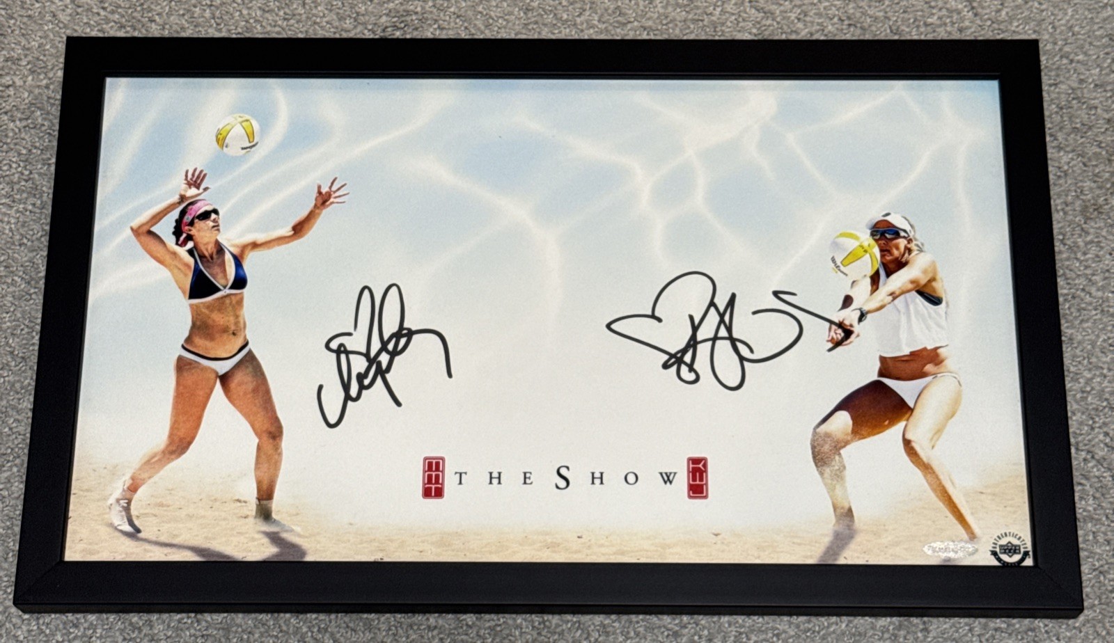 Upper Deck Employee Exclusive Signed Kerri Walsh Jennings & Misty May-Treanor